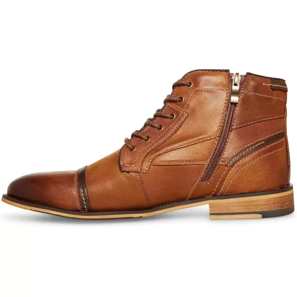 imageSteve Madden Mens Jefries Combat BootDark Tan