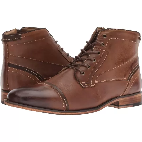 imageSteve Madden Mens Jefries Combat BootDark Tan