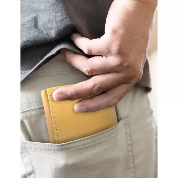imageSteve Madden Mens RFID Leather Trifold Wallet with Id Window