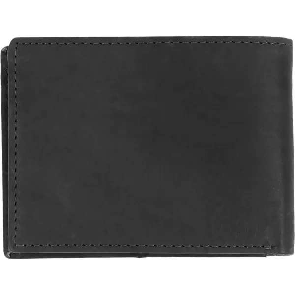 imageSteve Madden Mens RFID Leather Wallet Gift Set with Key FobBlack 2