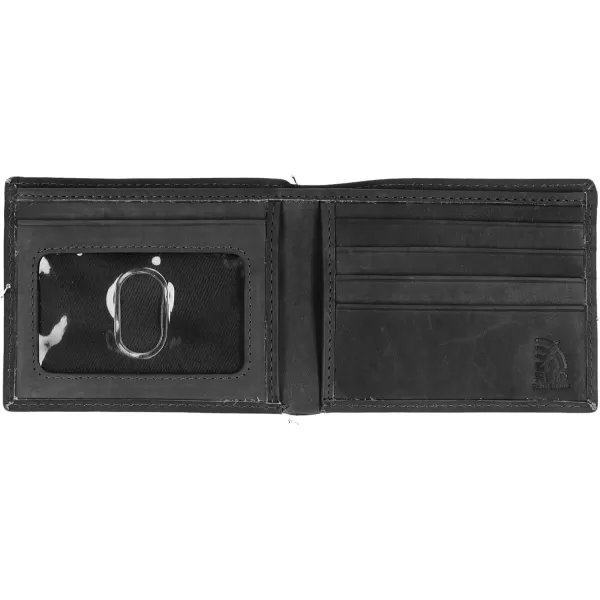 imageSteve Madden Mens RFID Leather Wallet Gift Set with Key FobBlack 2