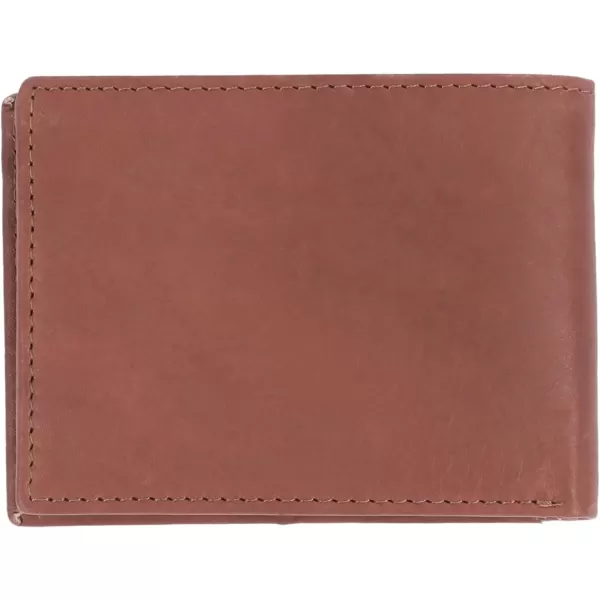 imageSteve Madden Mens RFID Leather Wallet Gift Set with Key FobBrown 2