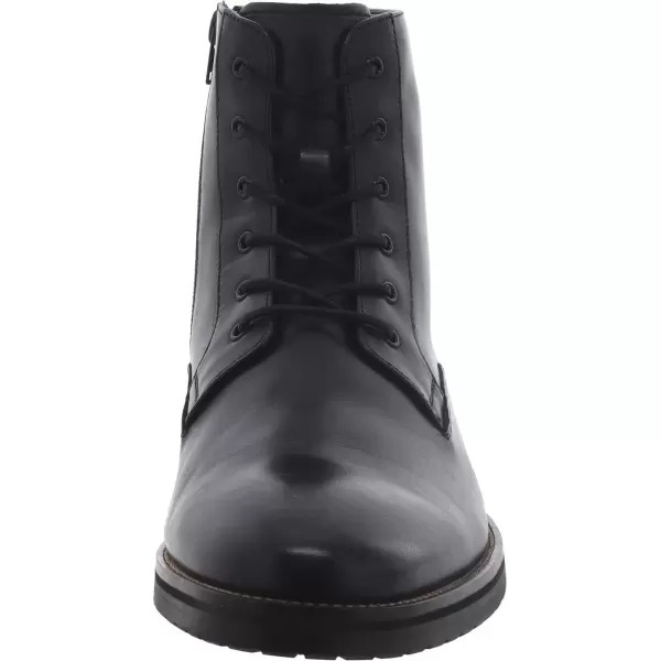 imageSteve Madden Mens Sixtet Combat BootBlack Leather