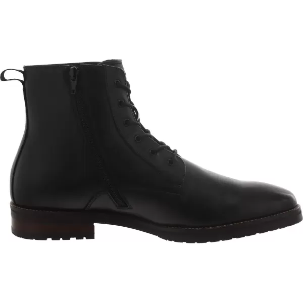 imageSteve Madden Mens Sixtet Combat BootBlack Leather