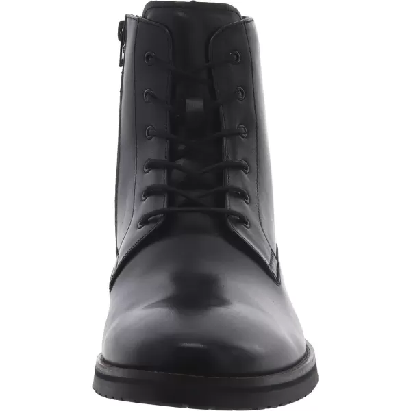 imageSteve Madden Mens Sixtet Combat BootBlack Leather