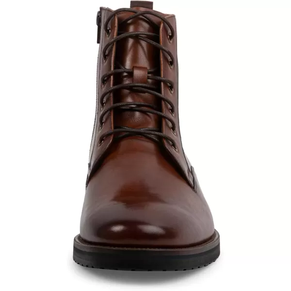 imageSteve Madden Mens Sixtet Combat BootTan Leather