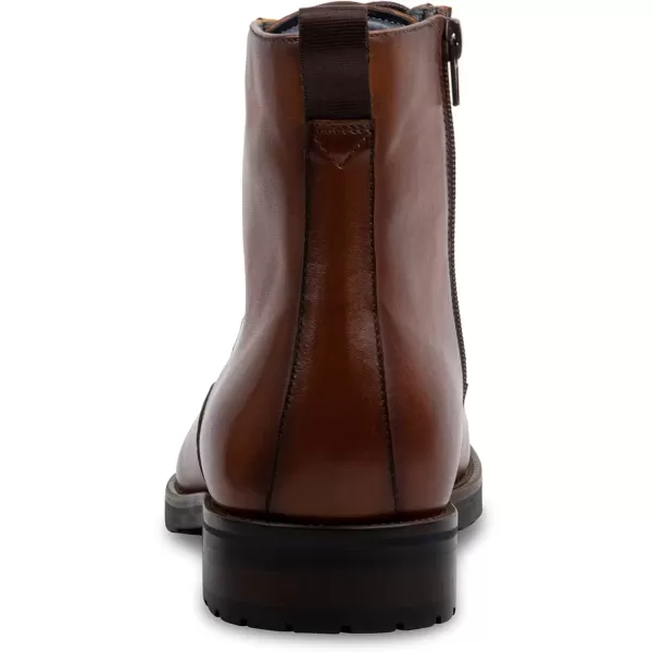 imageSteve Madden Mens Sixtet Combat BootTan Leather