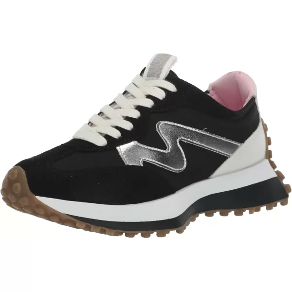 imageSteve Madden Girls Campo SneakerBlack