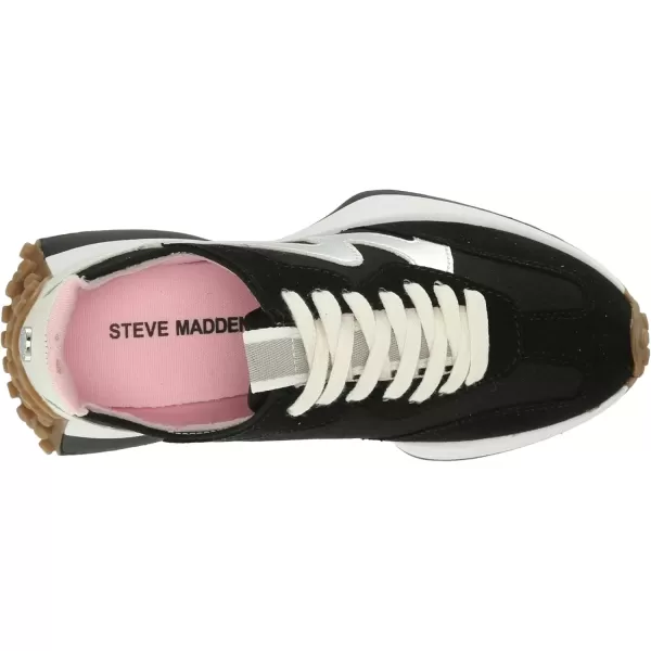 imageSteve Madden Girls Campo SneakerBlack