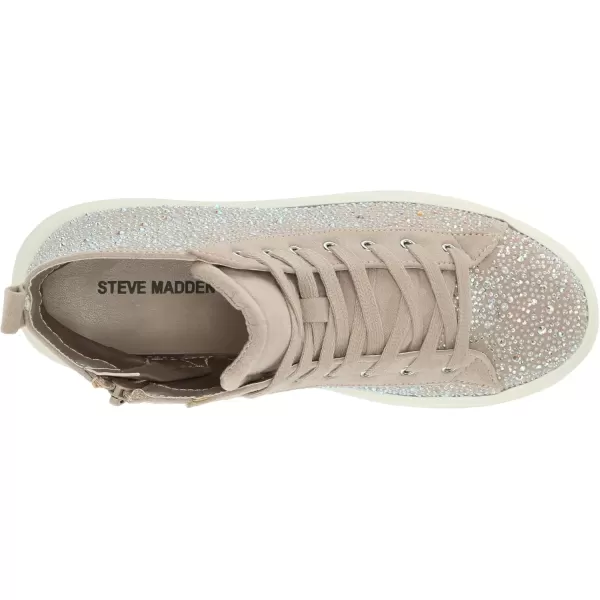 imageSteve Madden Girls Carlyy SneakerTaupe
