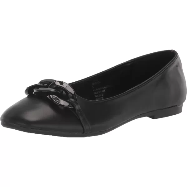 imageSteve Madden Girls Chain Ballet FlatBlack