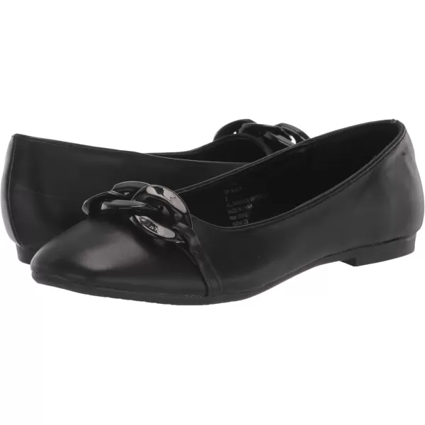 imageSteve Madden Girls Chain Ballet FlatBlack