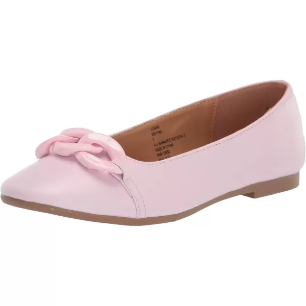 imageSteve Madden Girls Chain Ballet FlatPink