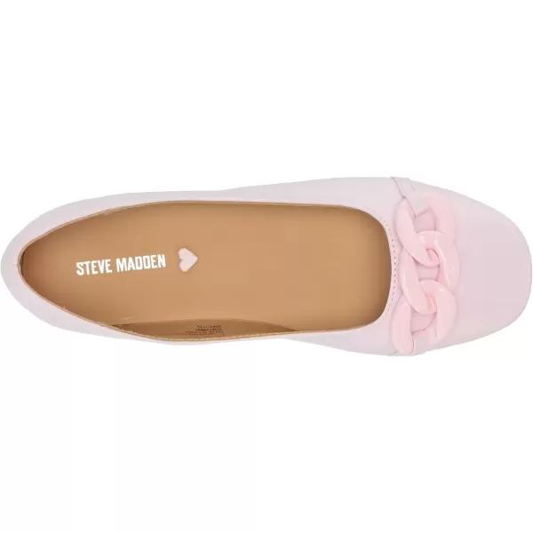 imageSteve Madden Girls Chain Ballet FlatPink