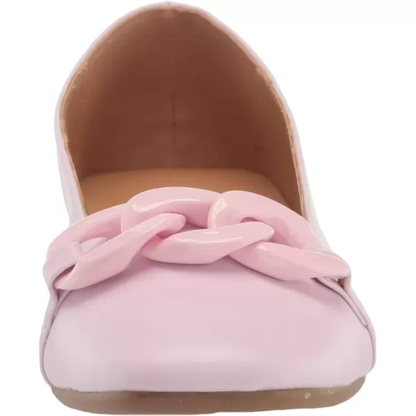 imageSteve Madden Girls Chain Ballet FlatPink
