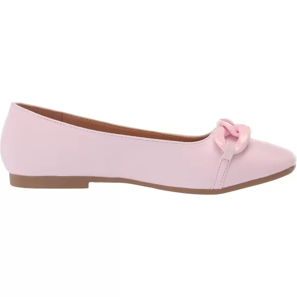 imageSteve Madden Girls Chain Ballet FlatPink