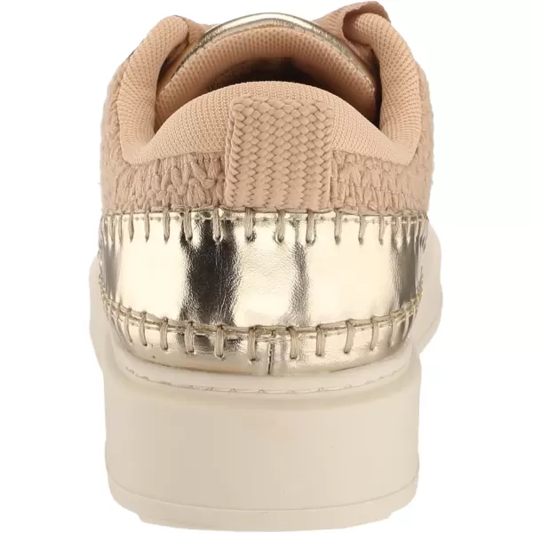 imageSteve Madden Girls Charly SneakerGold Woven