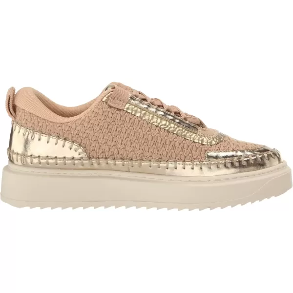 imageSteve Madden Girls Charly SneakerGold Woven