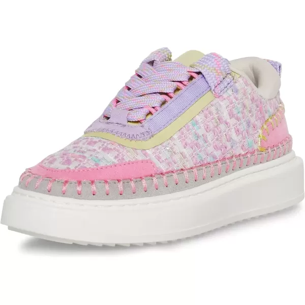 imageSteve Madden Girls Charly SneakerPastel Multi Woven