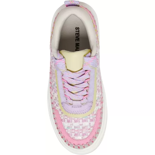 imageSteve Madden Girls Charly SneakerPastel Multi Woven