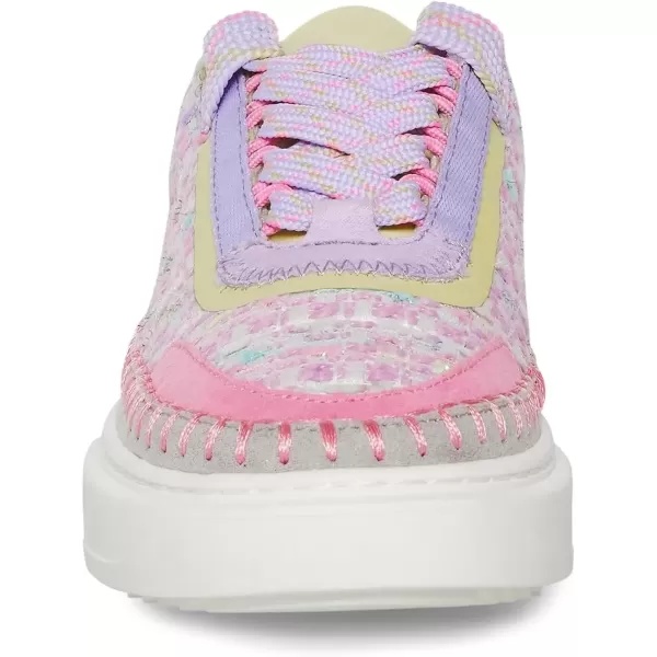 imageSteve Madden Girls Charly SneakerPastel Multi Woven
