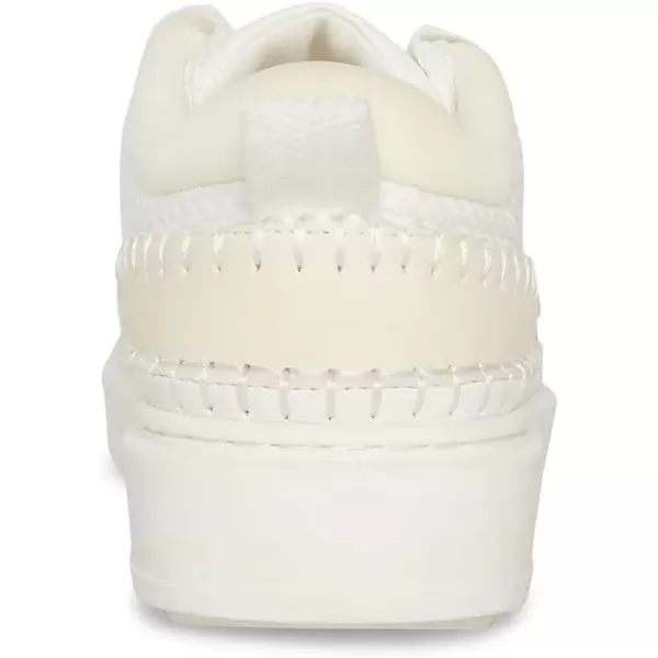 imageSteve Madden Girls Charly SneakerWhite Woven