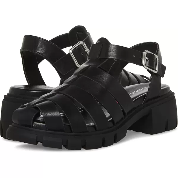 imageSteve Madden Girls Echo Heeled SandalBlack