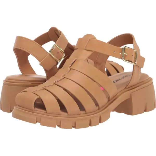 imageSteve Madden Girls Echo Heeled SandalTan