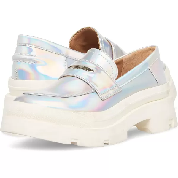 imageSteve Madden Girls Lawrence LoaferIridescent