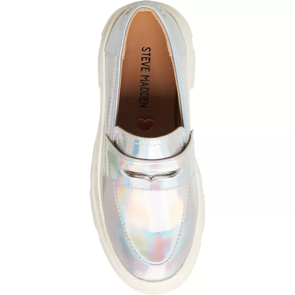 imageSteve Madden Girls Lawrence LoaferIridescent