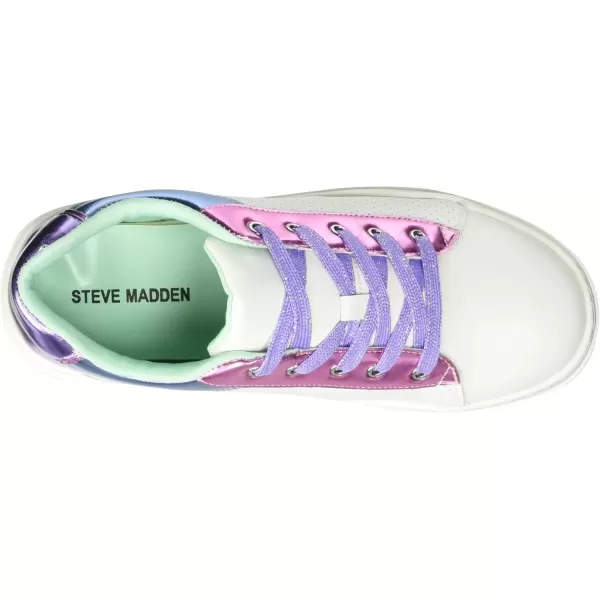 imageSteve Madden Girls Maggiee SneakerWhite Multi