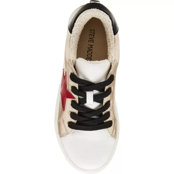 imageSteve Madden Girls Rezume SneakerRed Multi