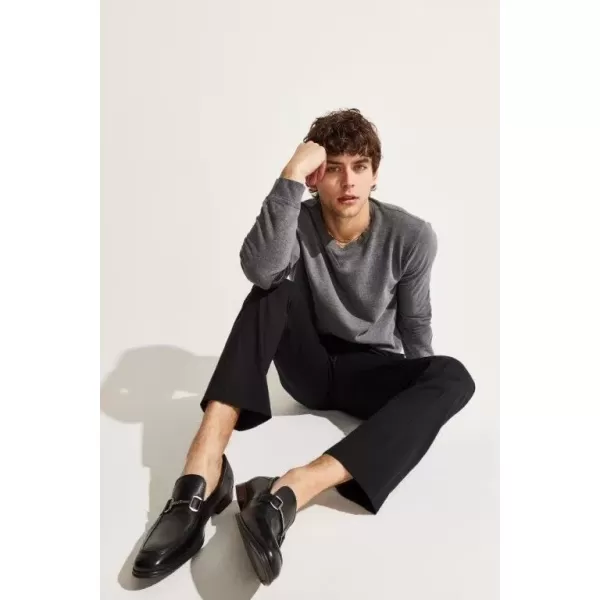 imageSteve Madden Mens Aahron LoaferBlack Velvet WSilver Bit