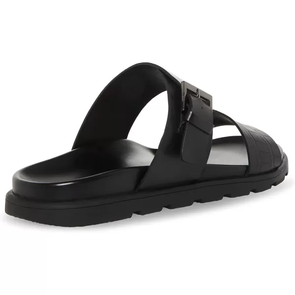 imageSteve Madden Mens Cadmus Slide SandalBlack