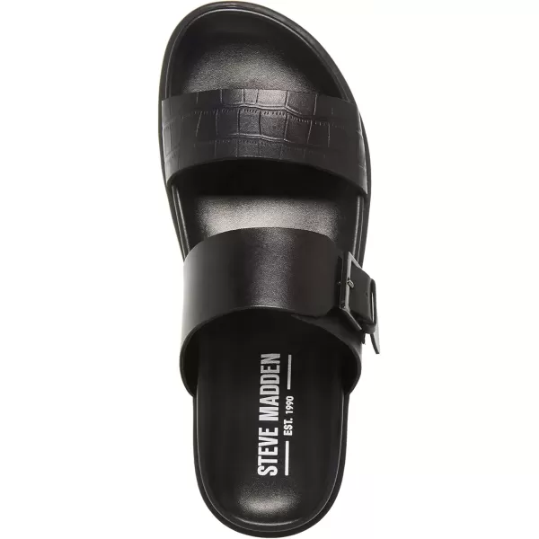imageSteve Madden Mens Cadmus Slide SandalBlack
