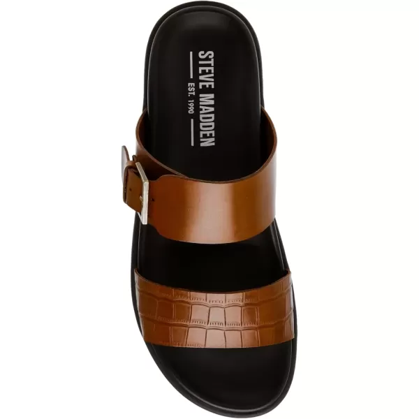 imageSteve Madden Mens Cadmus Slide SandalTan
