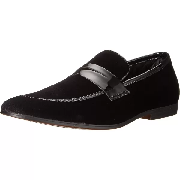 imageSteve Madden Mens Crescent Penny LoaferBlack Velvet