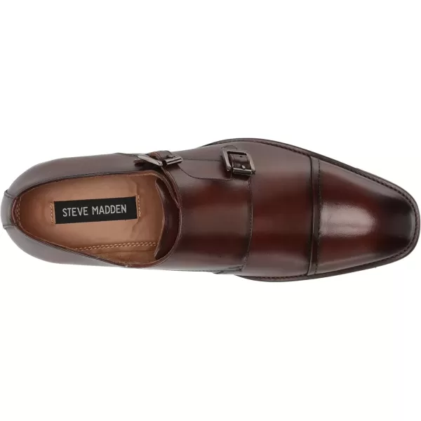 imageSteve Madden Mens Kaleo MonkStrap LoaferLight Brown