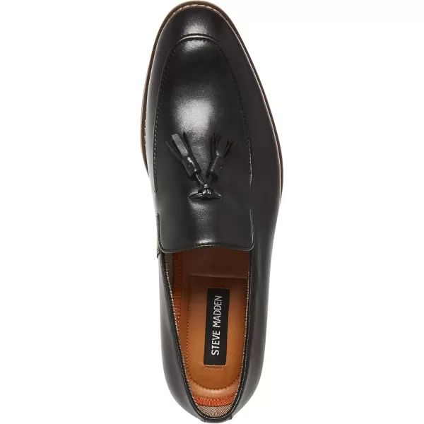 imageSteve Madden Mens Arnan LoaferBlack Leather