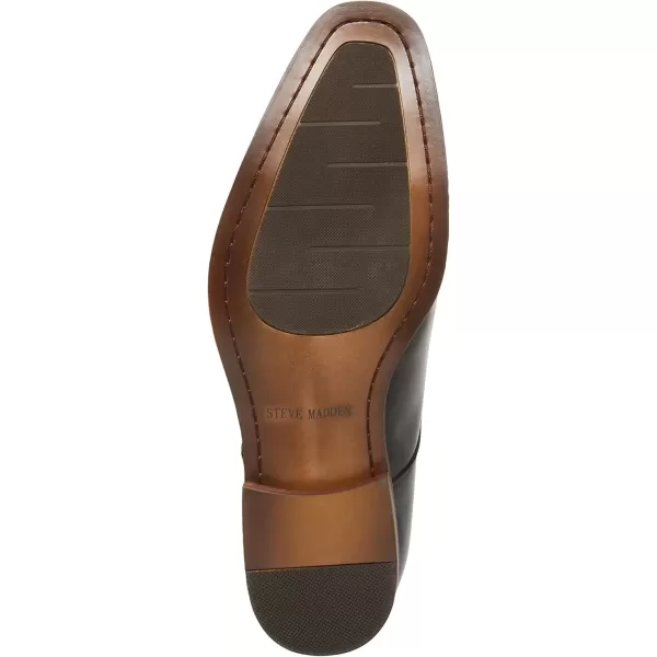 imageSteve Madden Mens Classic MonkStrap LoaferBlack Leather