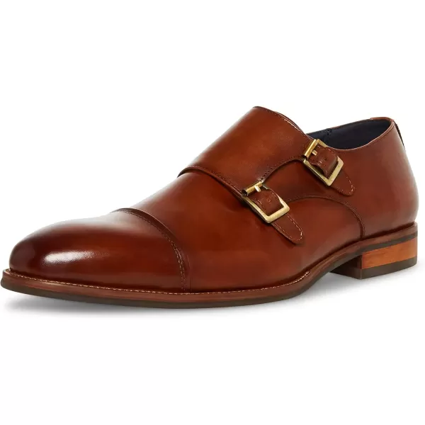 imageSteve Madden Mens Classic MonkStrap LoaferTan Leather