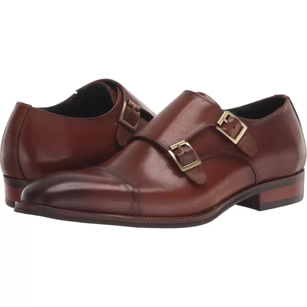 imageSteve Madden Mens Classic MonkStrap LoaferTan Leather