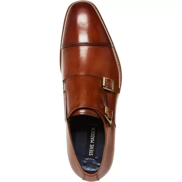 imageSteve Madden Mens Classic MonkStrap LoaferTan Leather