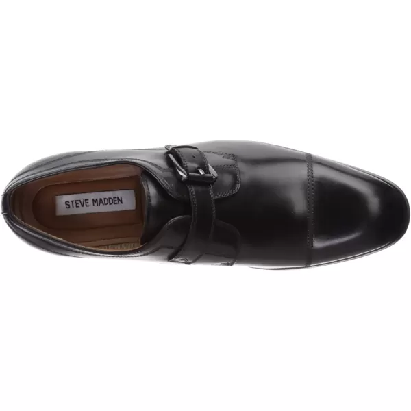 imageSteve Madden Mens Covet MonkStrap LoaferBlack Leather