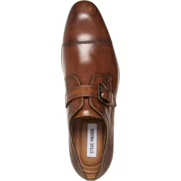 imageSteve Madden Mens Covet MonkStrap LoaferCognac Leather