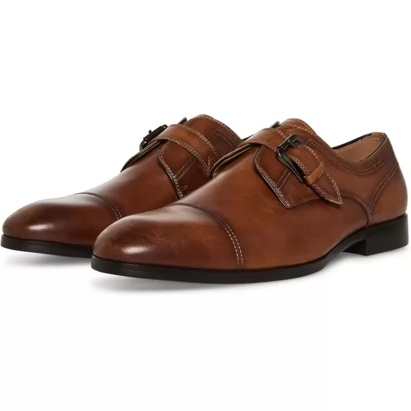 imageSteve Madden Mens Covet MonkStrap LoaferCognac Leather