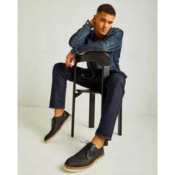 imageSteve Madden Mens Curie OxfordBlack Fabric