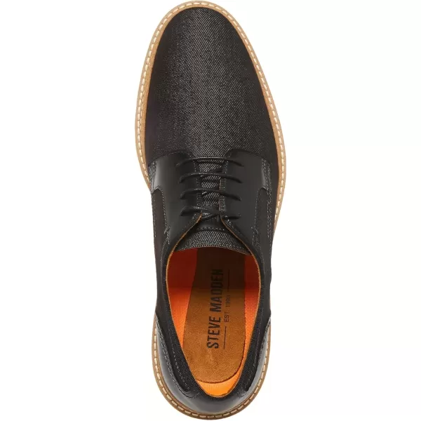 imageSteve Madden Mens Curie OxfordBlack Fabric