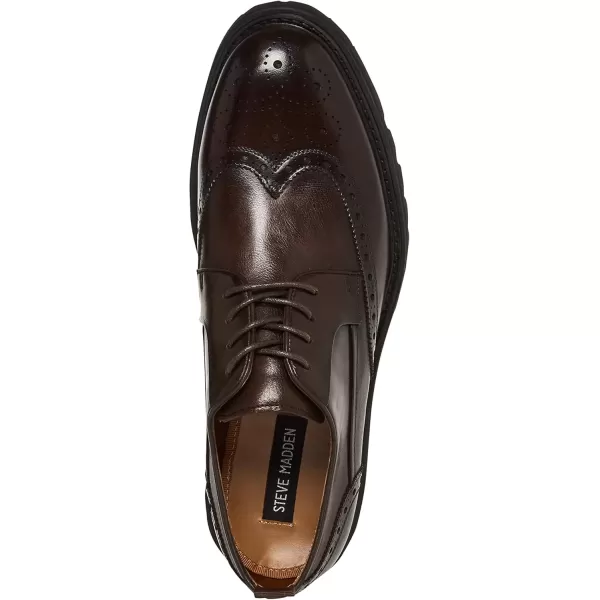 imageSteve Madden Mens Emeri OxfordBrown Leather