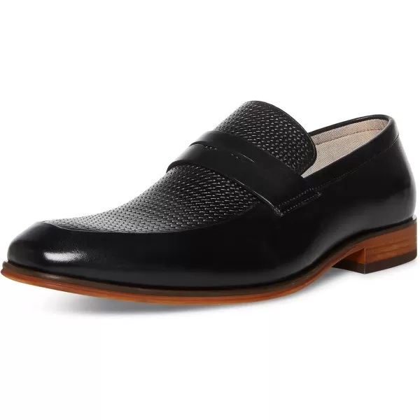 imageSteve Madden Mens Emree Penny LoaferBlack Leather